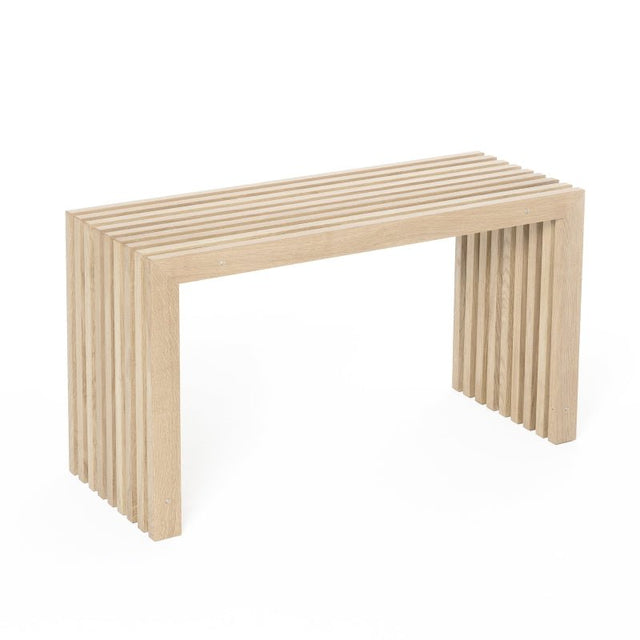 Bank aus Eichenlamellen - Raumgestalt - DesignWe.Love