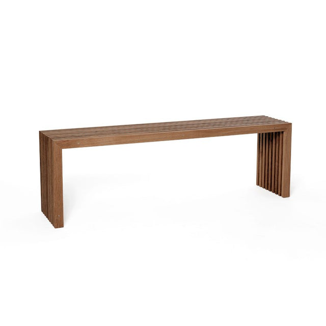 Bank aus Eichenlamellen - Raumgestalt - DesignWe.Love