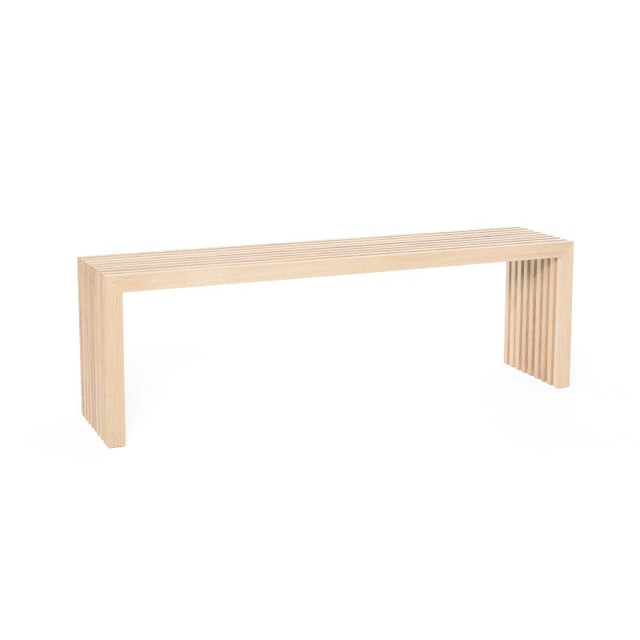 Bank aus Eichenlamellen - Raumgestalt - DesignWe.Love