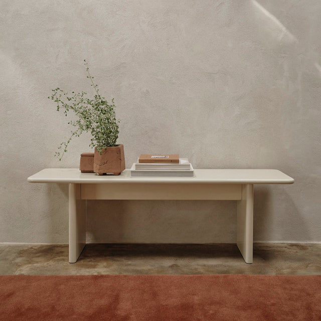 Bank Rink Eggshell 140 cm - ferm LIVING