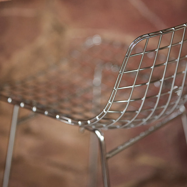 Barstuhl Metall Wire Chrom - HK Living