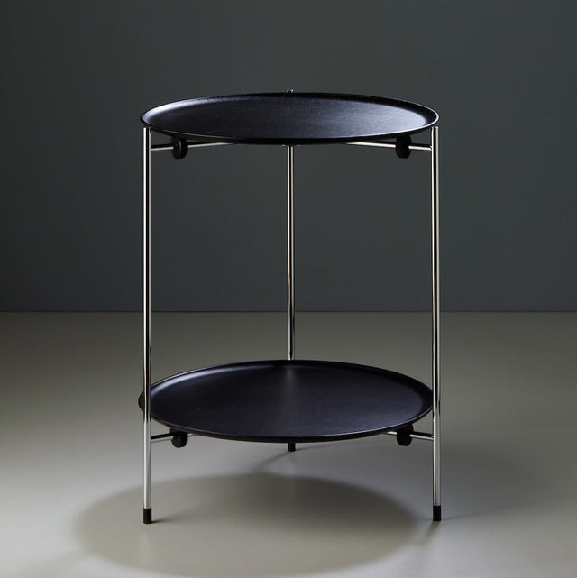 Beistelltisch EE 61 Egon Eiermann schwarz - Tecnolumen