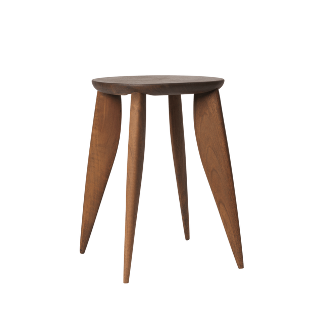 Beistelltisch Feve - Walnuss - Ferm Living