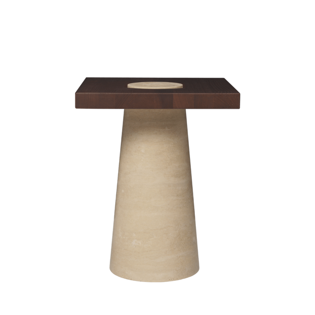 Beistelltisch Grova - Travertine - Ferm Living