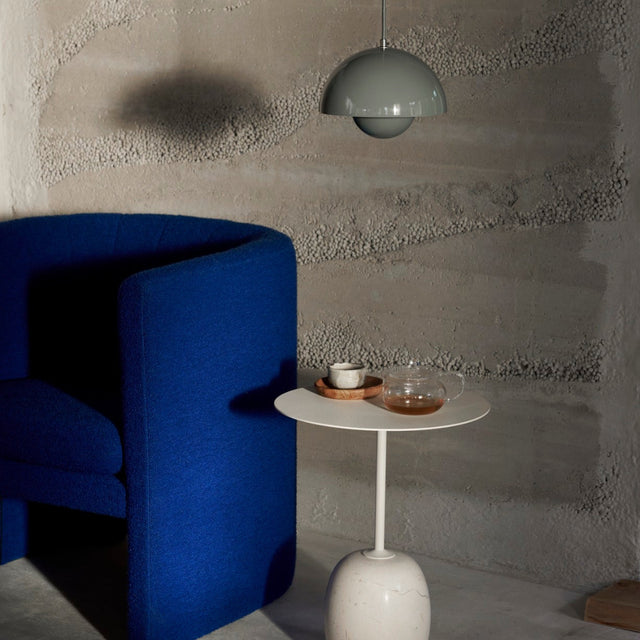 Beistelltisch Lato LN8 rund Ivory/Crema Diva - &Tradition