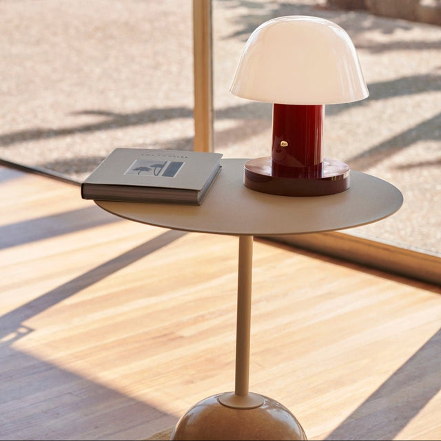 Beistelltisch Lato LN8 rund Ivory/Crema Diva - &Tradition - DesignWe.Love