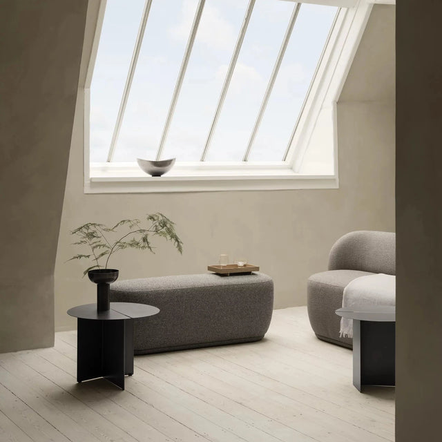 Beistelltisch ORU Schwarz Medium Ø 50cm - Blomus