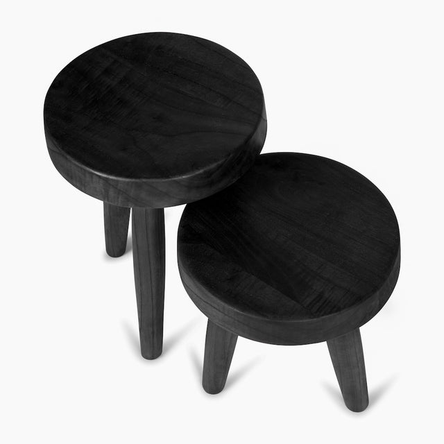 Beistelltisch Set Charles schwarz - Detjer