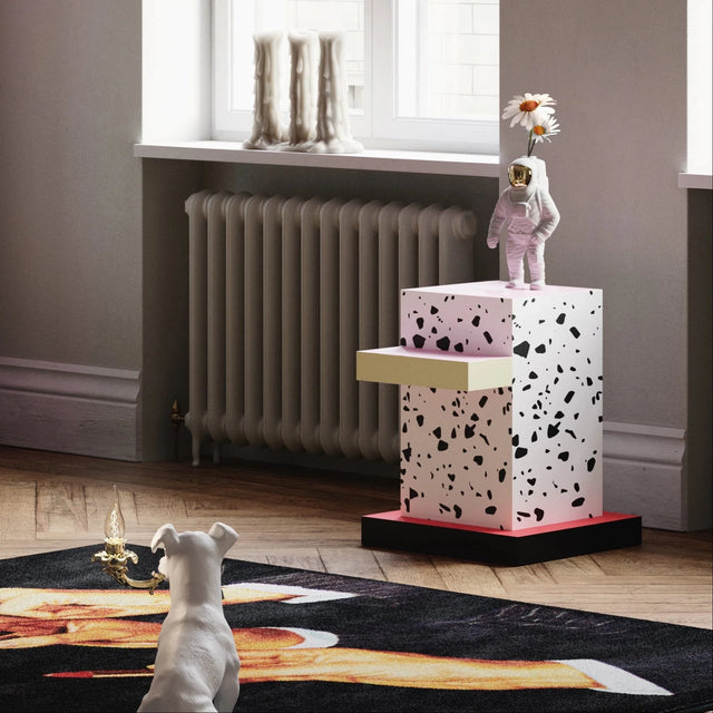 Beistelltisch Super Side Table Red Grid - Seletti - DesignWe.Love