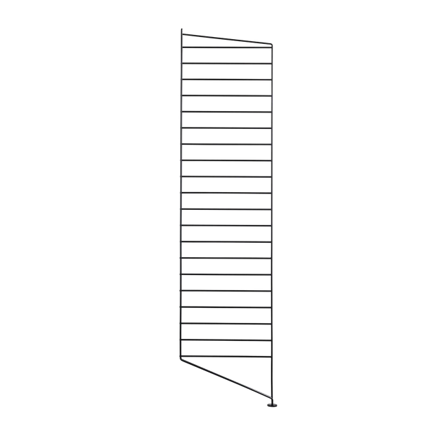 Bodenleiter einzeln Schwarz 115x30cm - String Furniture Regalsystem