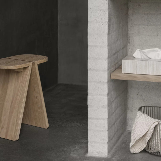 Box für Kosmetiktücher aus Marmor LAMURA - blomus - DesignWe.Love