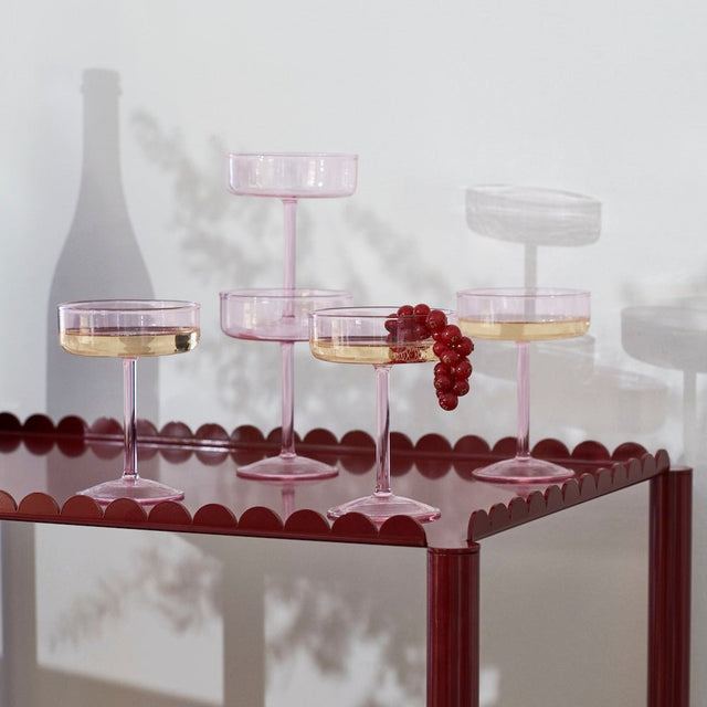 Champagnergläser Tint Coupe Glass (2er Set) - HAY - DesignWe.Love