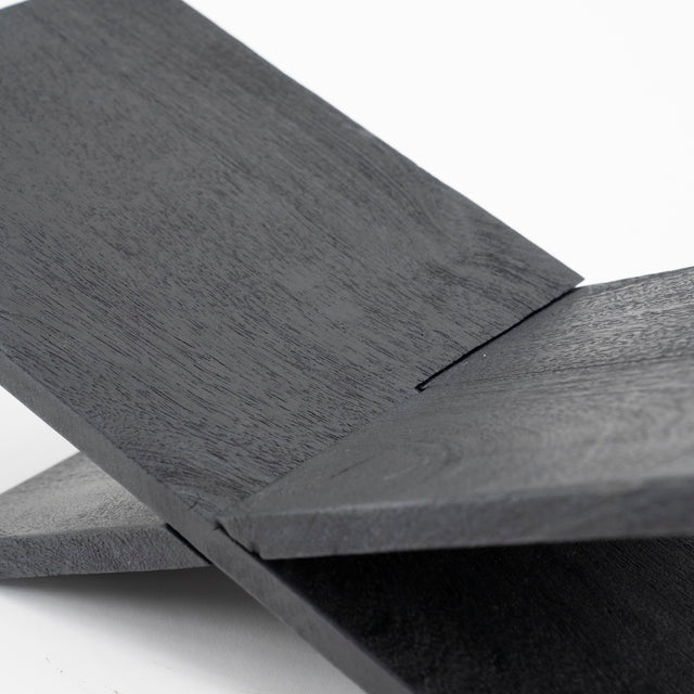 Design Buchstaender Holz Schwarz - By Boo