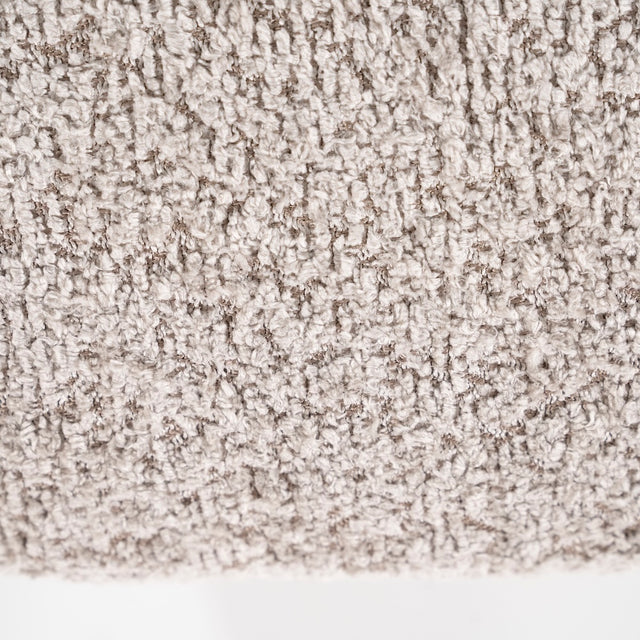 Drehbarer Loungesessel Balou Bouclé Taupe - By Boo