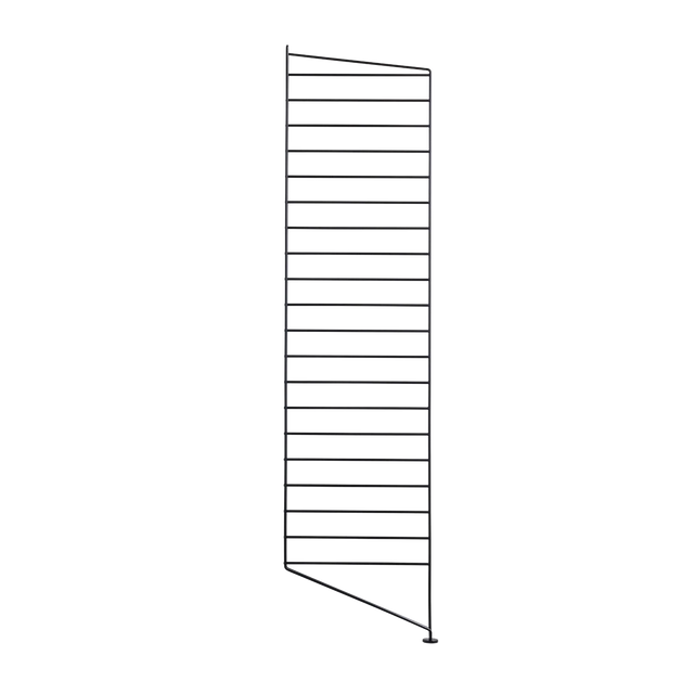 String Bodenleiter 115×30cm Schwarz einzeln – Regalleiter String Furniture