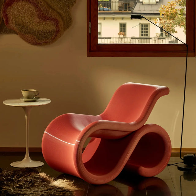 Éclair Chair Bubblegum als Lesesessel - Crème Atelier - DesignWe.Love