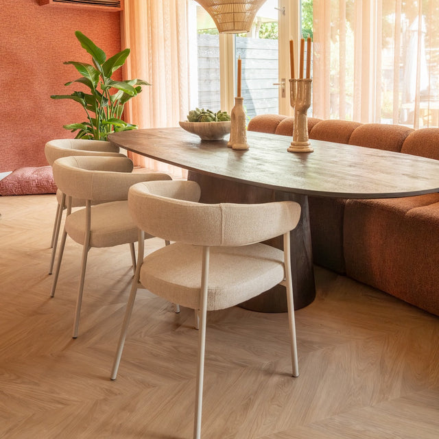 Esstisch Aron Braun 200x110cm - Eleonora