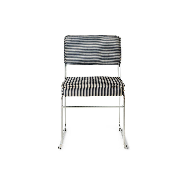 Esszimmerstuhl Endless Dining Chair stripe/monochrome - HK Living