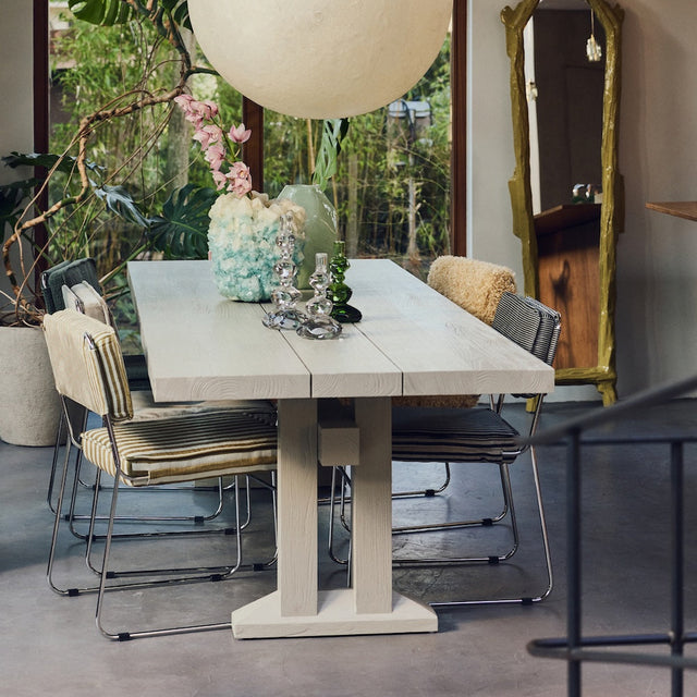 Esszimmerstuhl Endless Dining Chair stripe/monochrome - HK Living