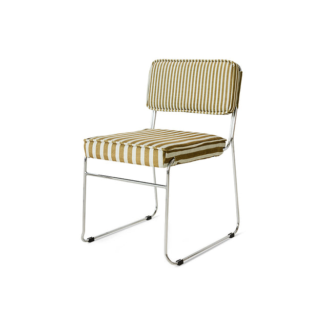 Esszimmerstuhl Endless Dining Chair stripe/sunflower - HK Living