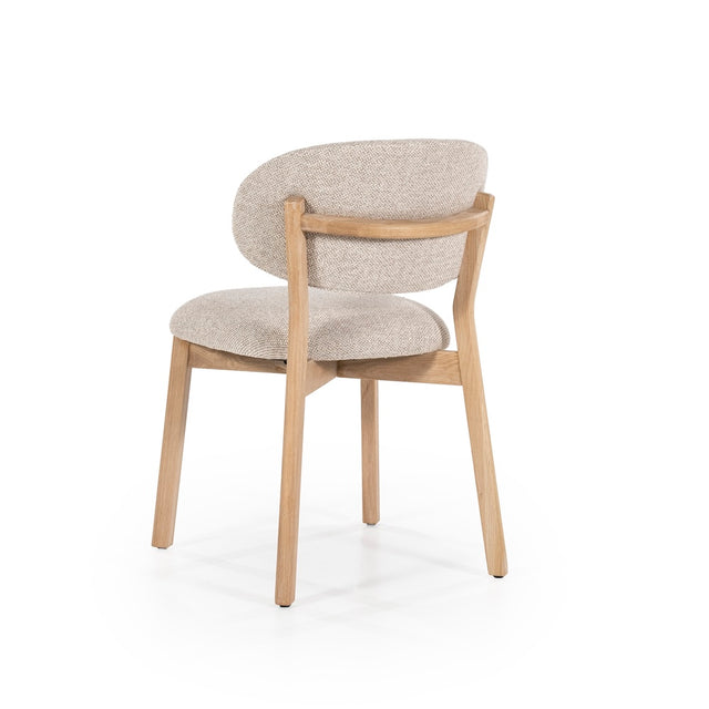 Esszimmerstuhl Mikky Taupe Polster - Eleonora