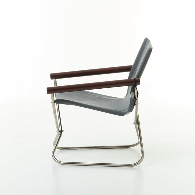 Faltstuhl Nychair X 80 Grau/Dunkelbraun - Nychair X - DesignWe.Love