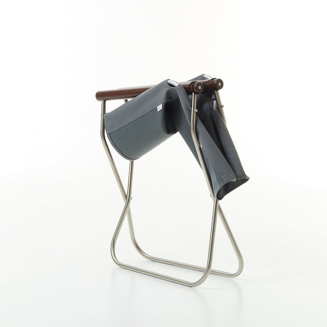 Faltstuhl Nychair X 80 Grau/Dunkelbraun - Nychair X - DesignWe.Love