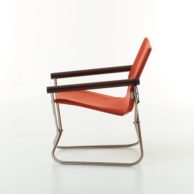 Faltstuhl Nychair X 80 Terracotta/Dunkelbraun - Nychair X - DesignWe.Love