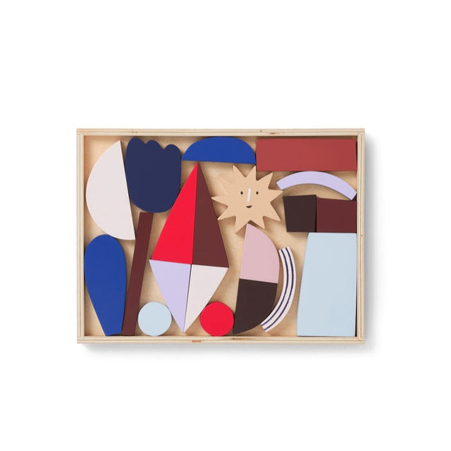 Puzzle Frame Art Blocks - ferm LIVING