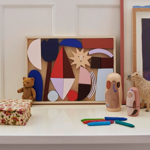 Puzzle Frame Art Blocks - ferm LIVING