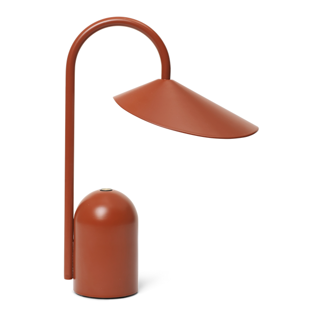 Akkuleuchte Arum rot - ferm LIVING