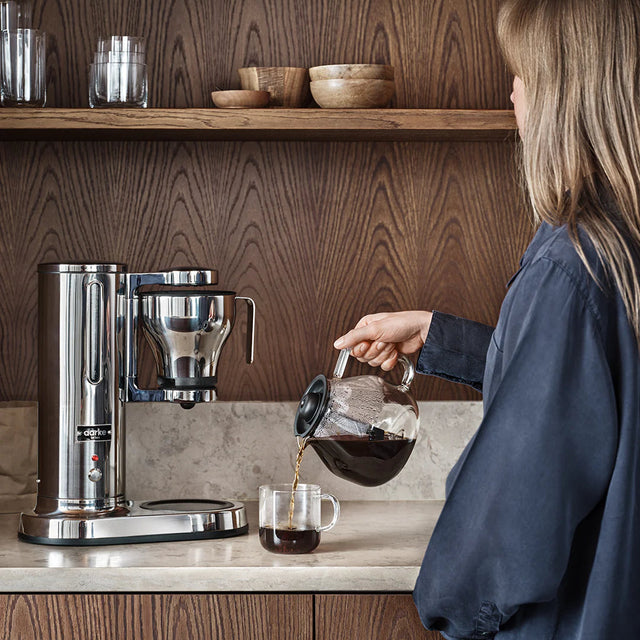 Filterkaffeemaschine Edelstahl - Aarke
