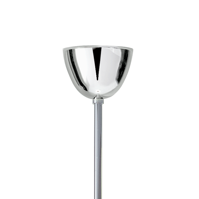 HL 99 Pendelleuchte mit Opalkugel Chrom - Tecnolumen