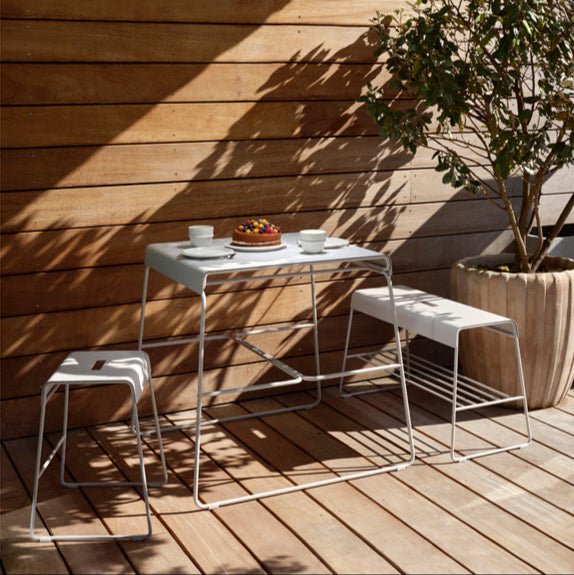Hocker A - Stool softgrey Outdoor - Zone Denmark - DesignWe.Love
