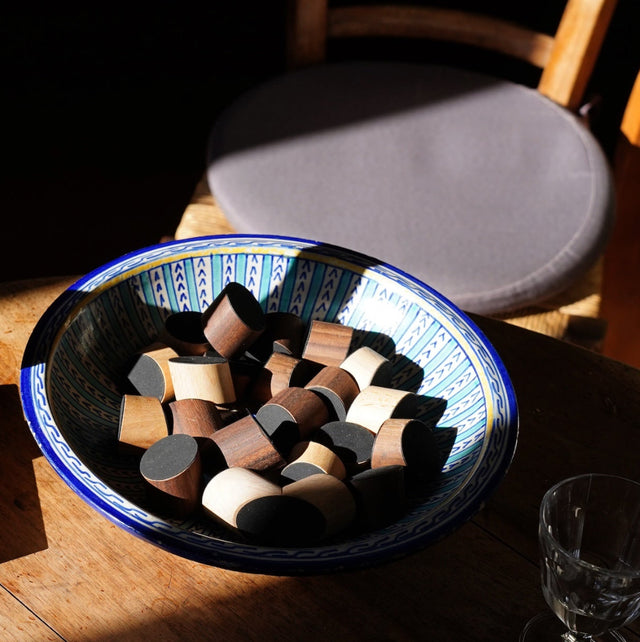 Holzbausteine LOGGOS- Set S Buche/Nuss - Frechling