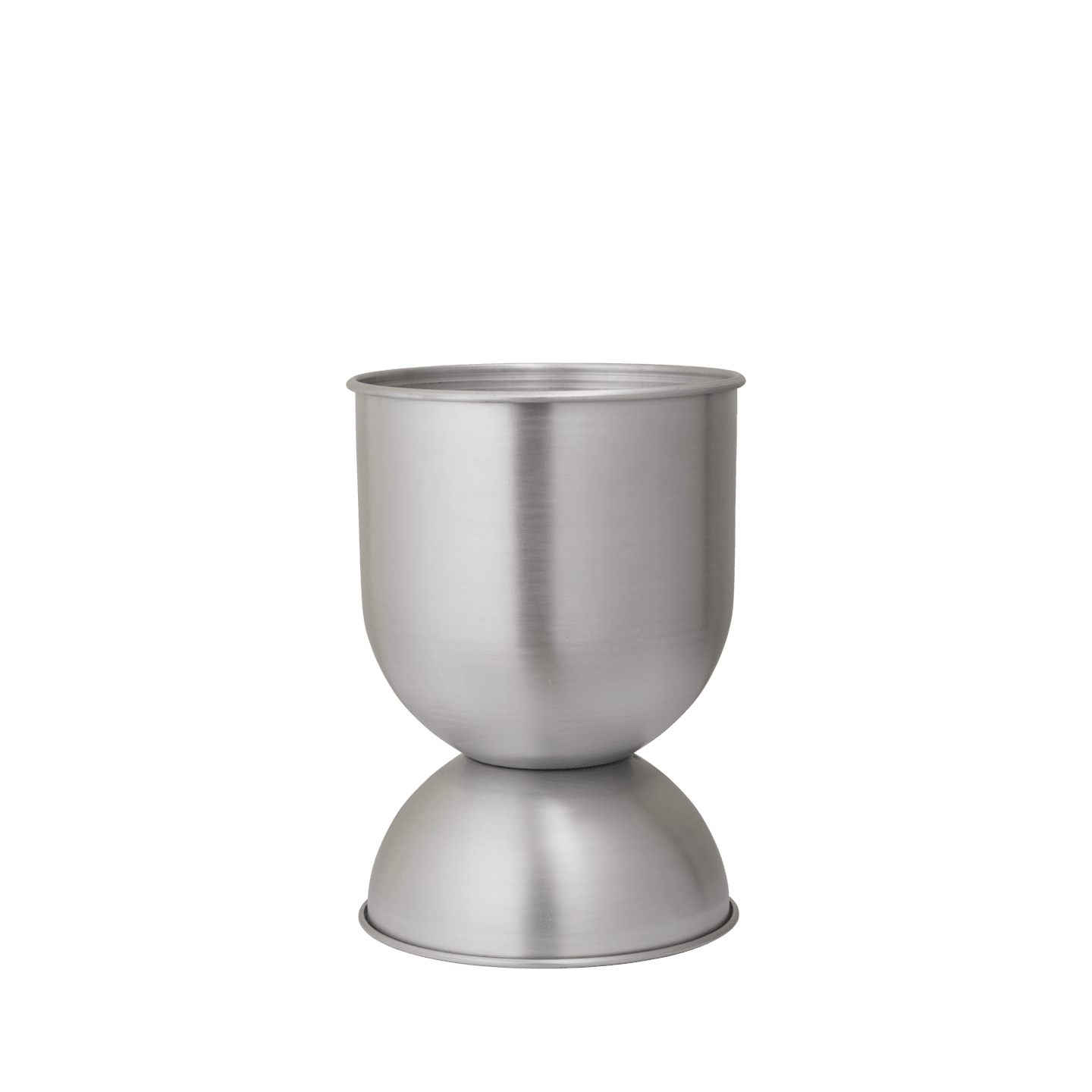 Hourglass Blumentopf Aluminium 30cm XS