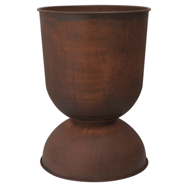 Hourglass Blumentopf Rost 73cm Large - ferm LIVING - DesignWe.Love