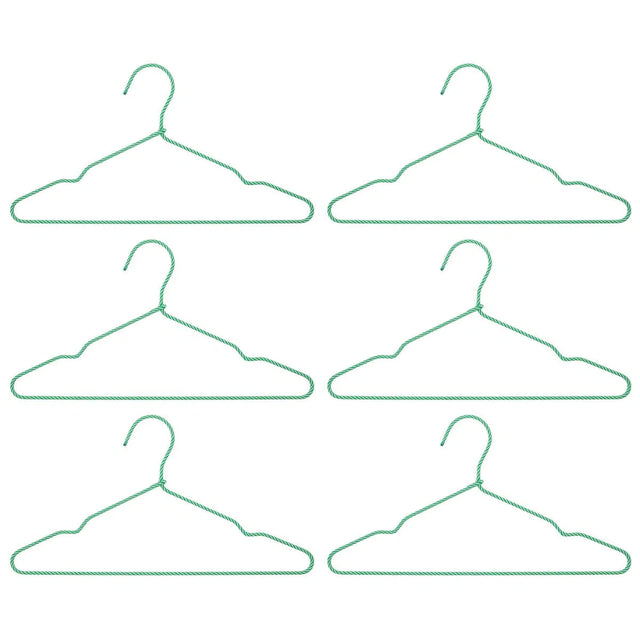 Kleiderbügel Wire Gruen 6er Set - House Doctor