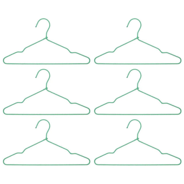 Kleiderbügel Wire Gruen 6er Set - House Doctor - DesignWe.Love