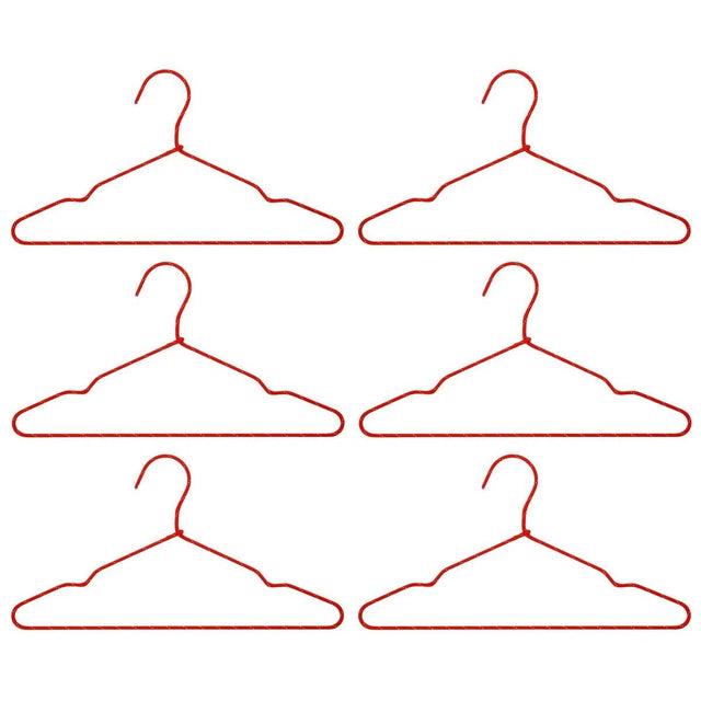 Kleiderbügel Wire Rot 6er Set - House Doctor - DesignWe.Love