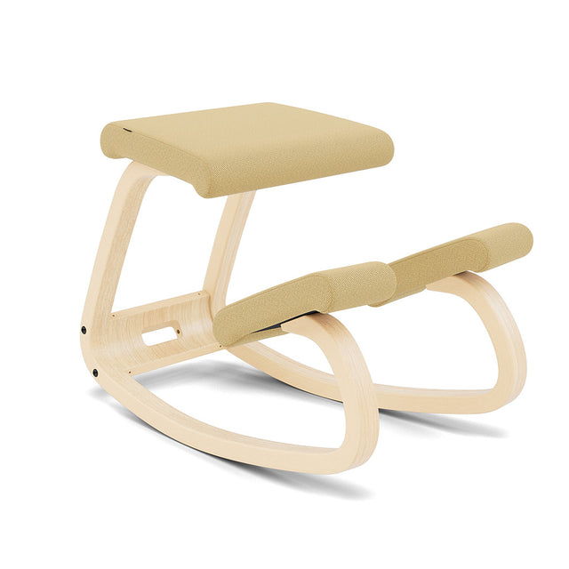 Kniestuhl Variable (Natur/Hellgelb) - Varier Furniture