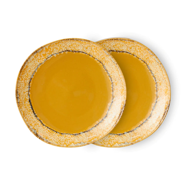 Teller 2er-Set Side Plates Paradise - 70s Ceramics - HK Living