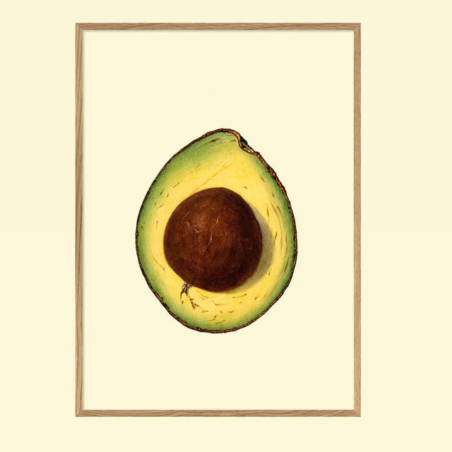 Kunstdruck 'Avocado Open' Poster - The Dybdahl Co