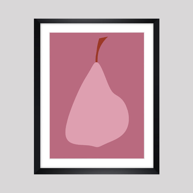 Kunstdruck 'Silent Fruits 01' Poster 30x40 - IH & KL Design Studio