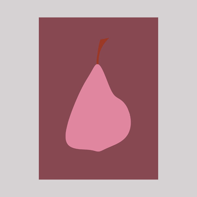 Kunstdruck 'Silent Fruits 02' Poster 30x40 - IH & KL Design Studio