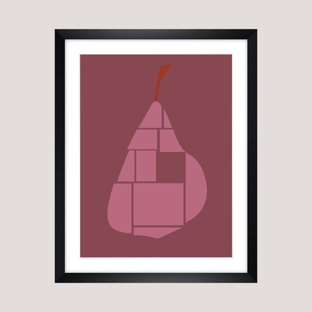 Kunstdruck 'Silent Fruits 04' Poster 30x40 - IH & KL Design Studio