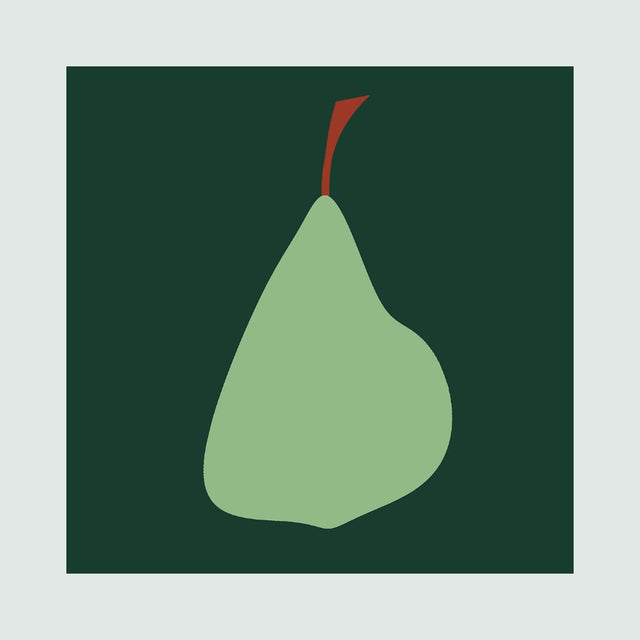 Kunstdruck 'Silent Fruits 07' Poster 40x40 - IH & KL Design Studio