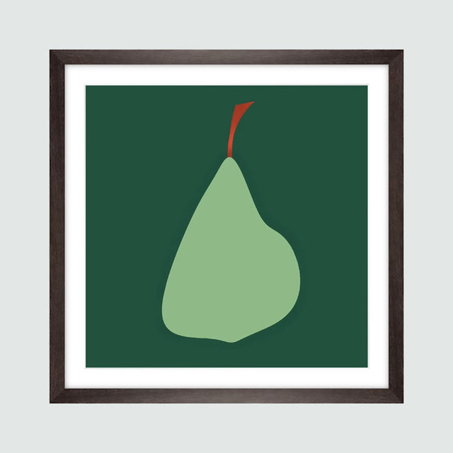 Kunstdruck 'Silent Fruits 07' Poster 40x40 - IH & KL Design Studio