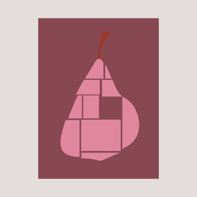 Kunstdruck 'Silent Fruits 08' Poster 30x40 - IH & KL Design Studio