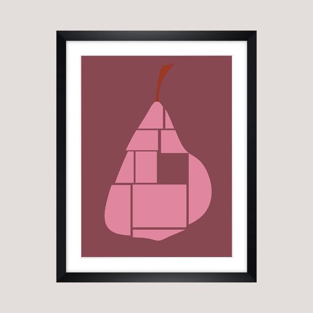 Kunstdruck 'Silent Fruits 08' Poster 30x40 - IH & KL Design Studio